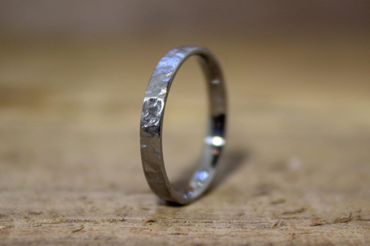Hammered Titanium