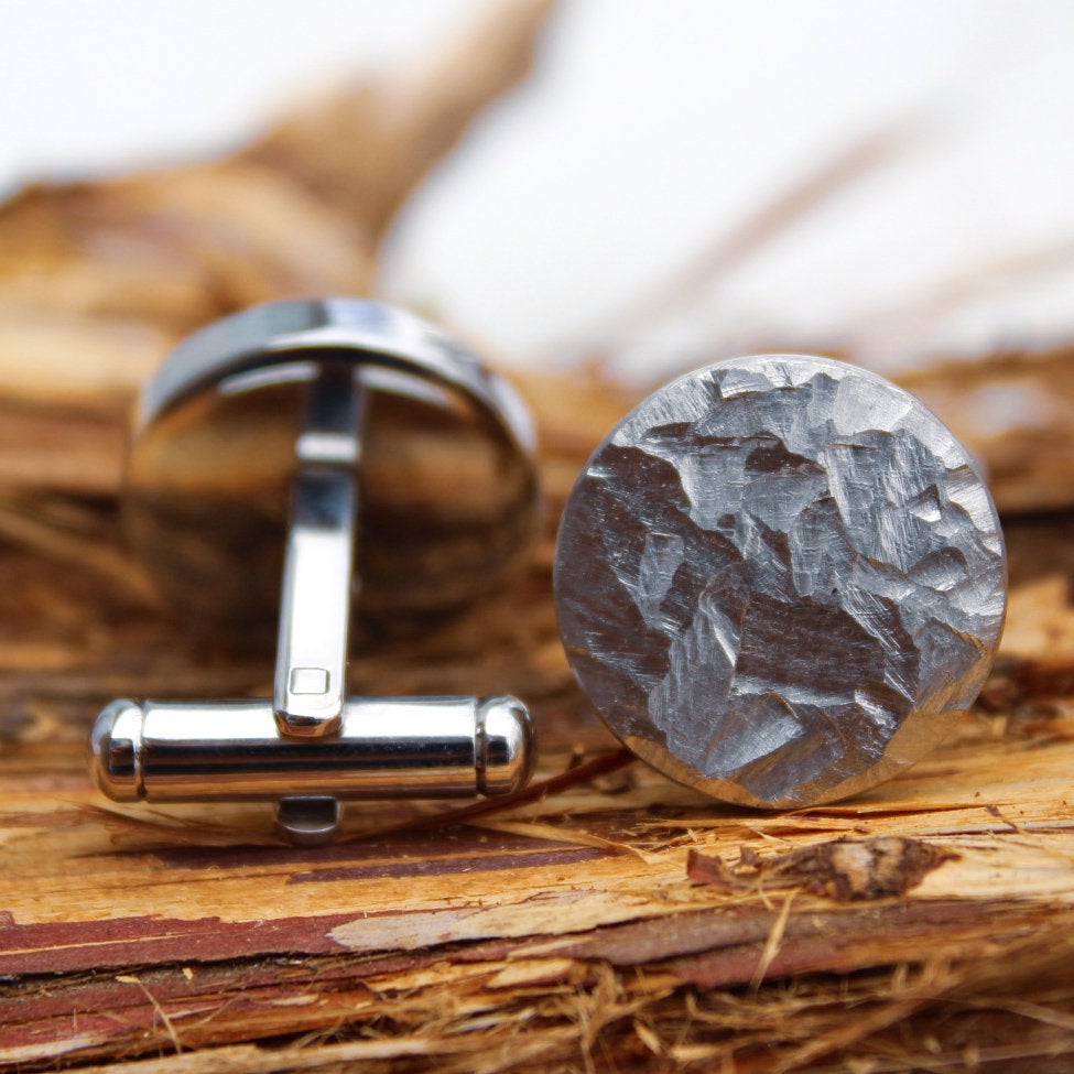 Hammered Cufflinks 