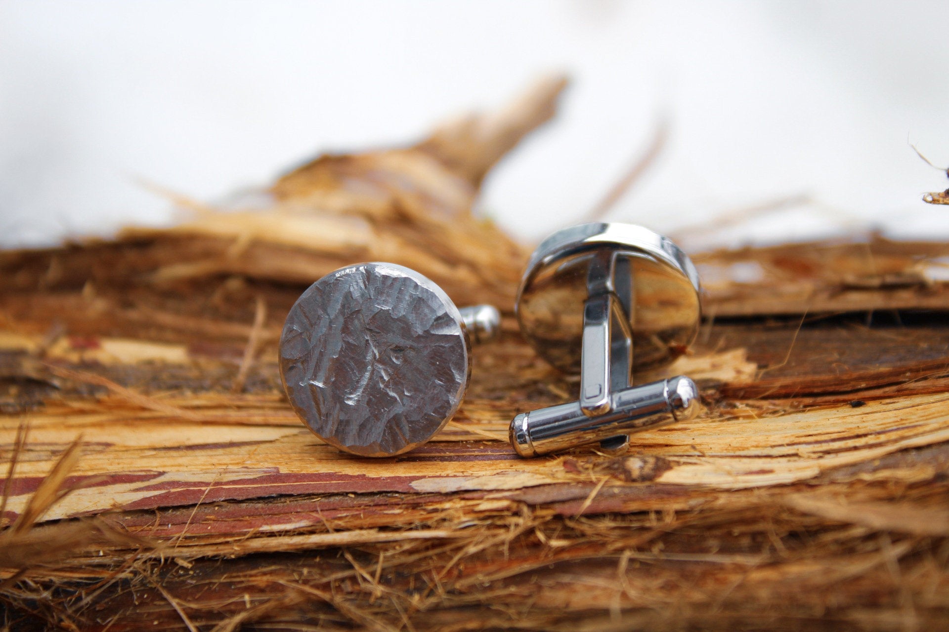 Hammered Cufflinks