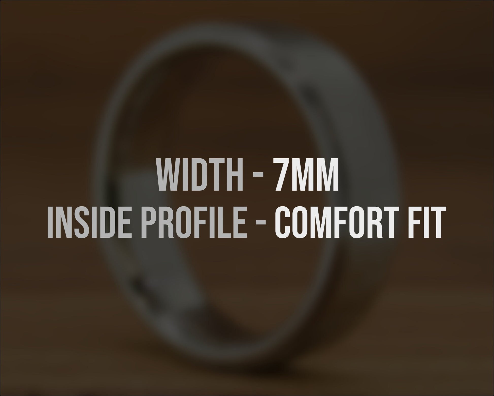 Ridged Titanium Band