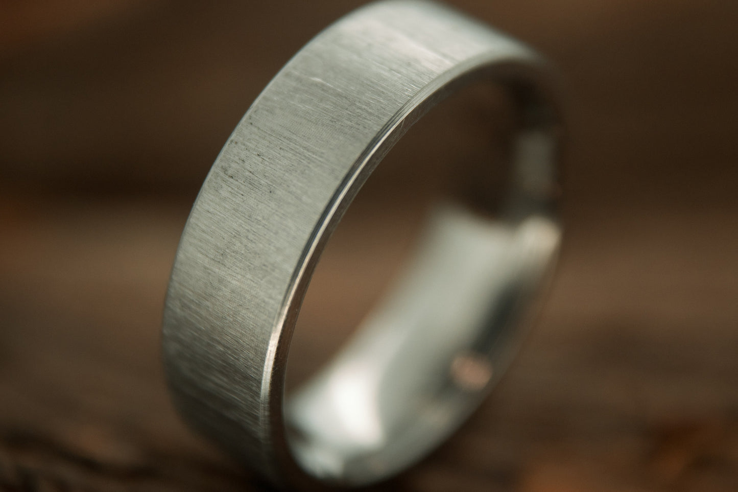 Brushed Titanium Band