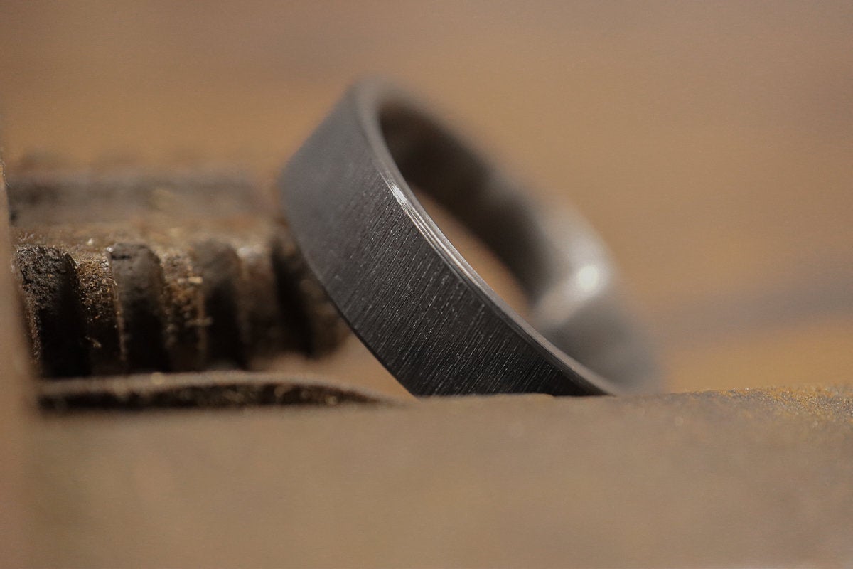 Textured Black Zirconium