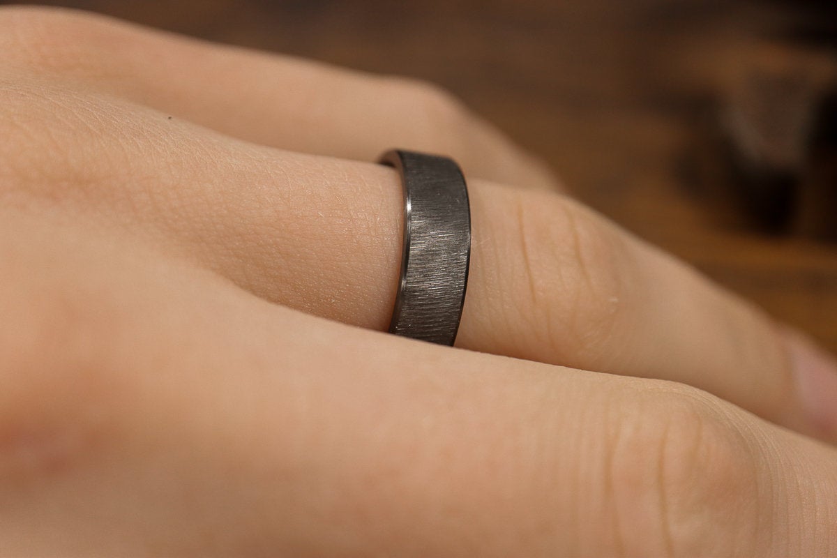 Textured Black Zirconium