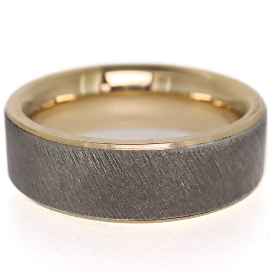 14k Yellow Gold Wrapped Zirconium