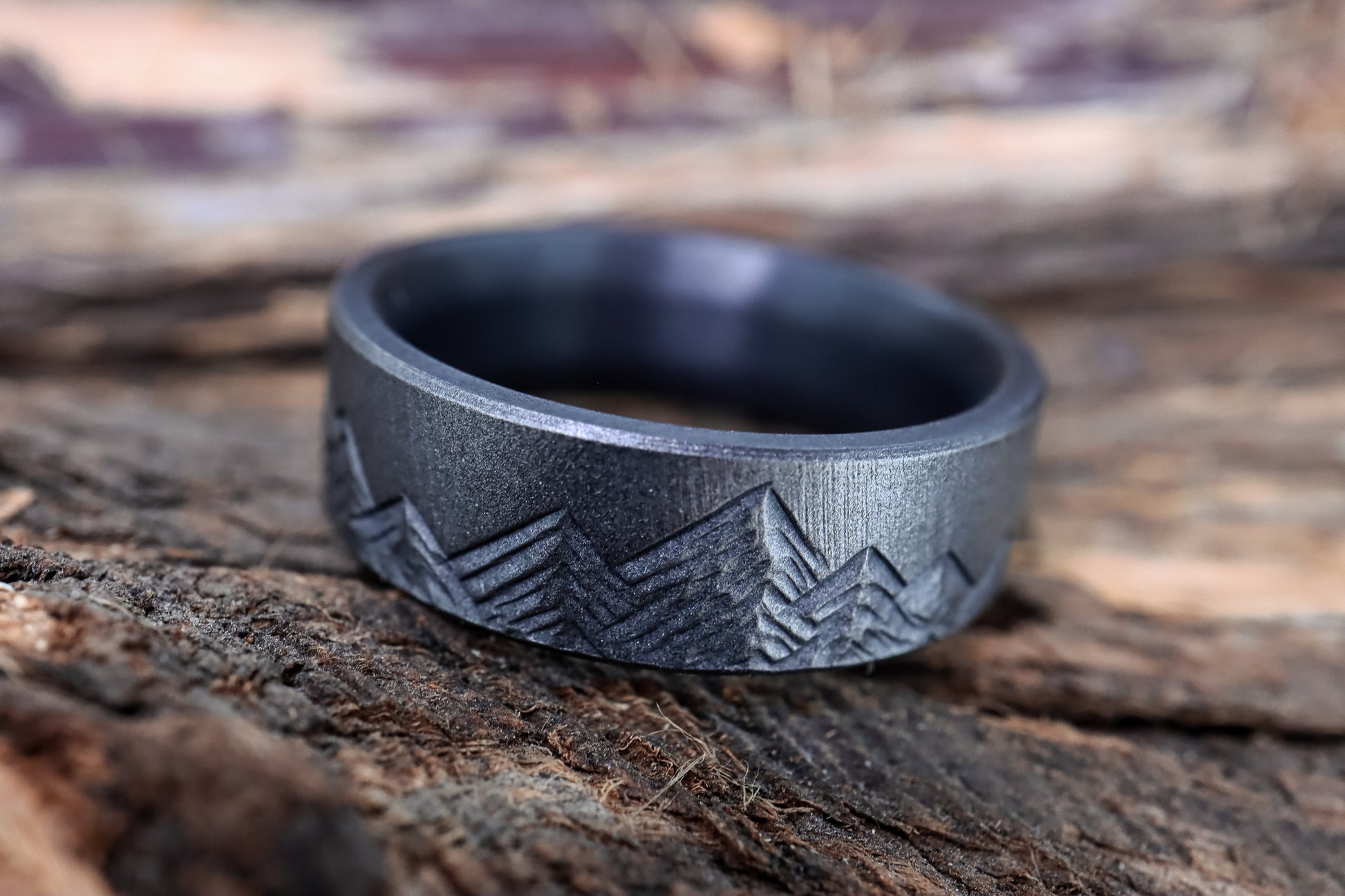 Sandblasted Zirconium Mountain Range