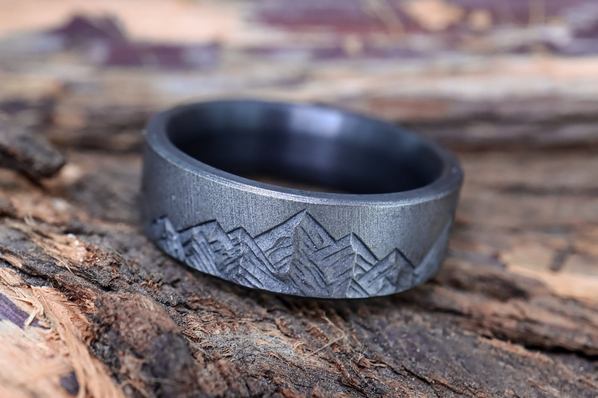 Sandblasted Zirconium Mountain Range