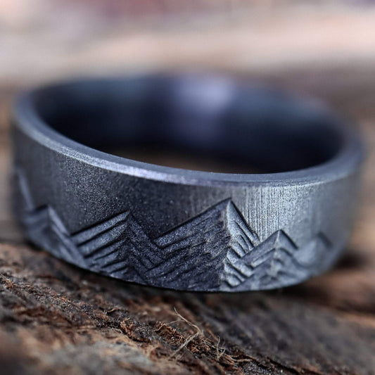 Sandblasted Zirconium Mountain Range