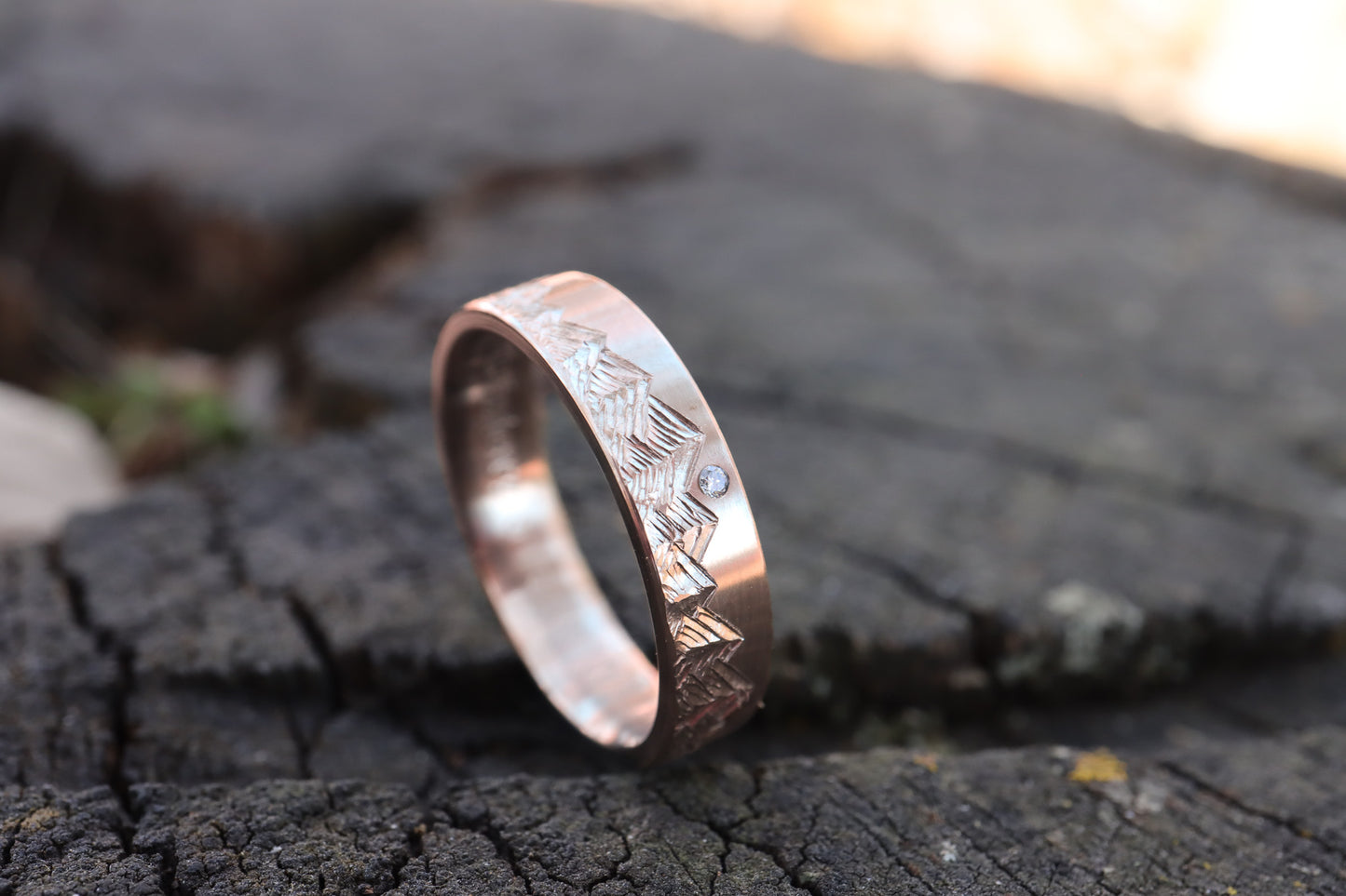 The Starlit Summit - 14k Rose