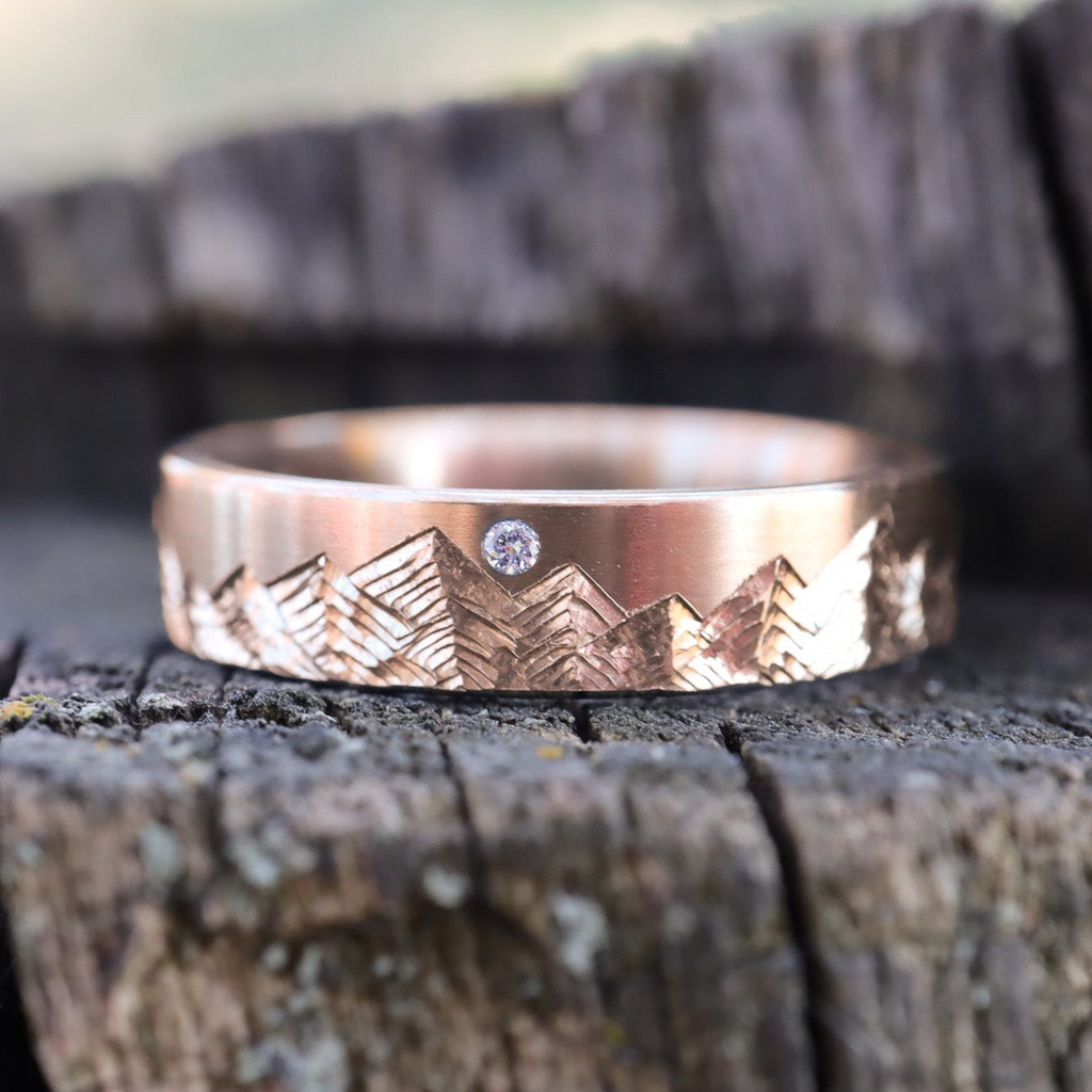 The Starlit Summit - 14k Rose