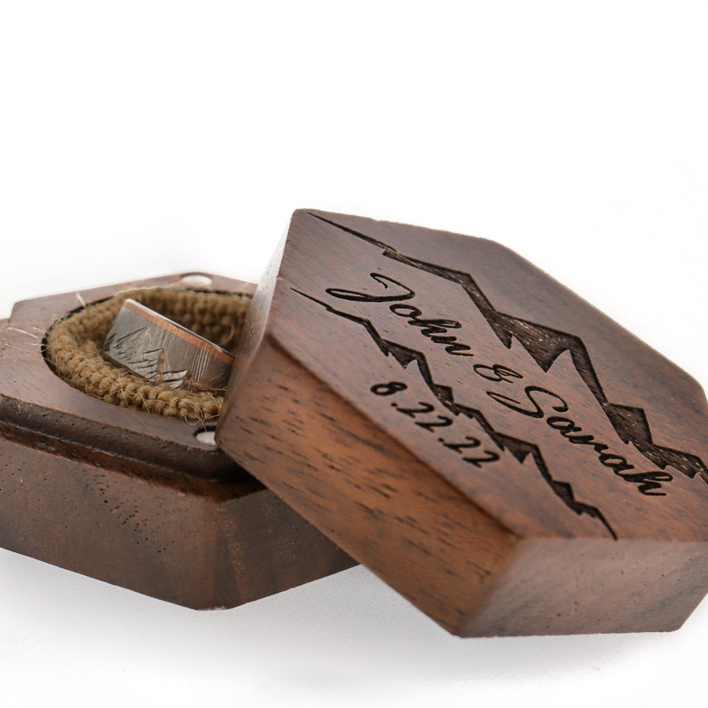 Mountain Engraved Box