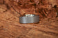 Beveled Sandblasted Titanium Ring 