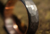 Faceted Black Zirconium with 14k Rose Gold Liner 