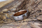 18k Rose Gold and Damascus Stainless Steel 