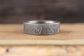 Dark Titanium Mountain Ring - 6mm, Tree Bark Textured, Mens Wedding Ring, Womens Wedding Ring, Comfort Fit, Hand Carved